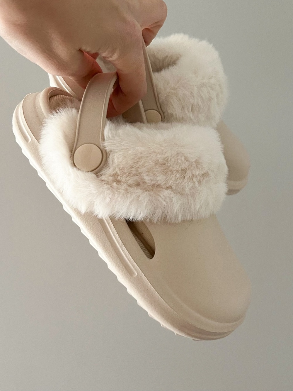 Zara Toddler Fur Lined Clogs
